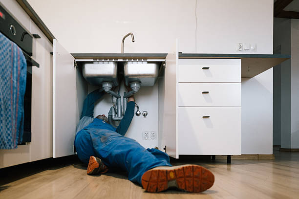 Professional Leak Detection technician working in Forestville, PA